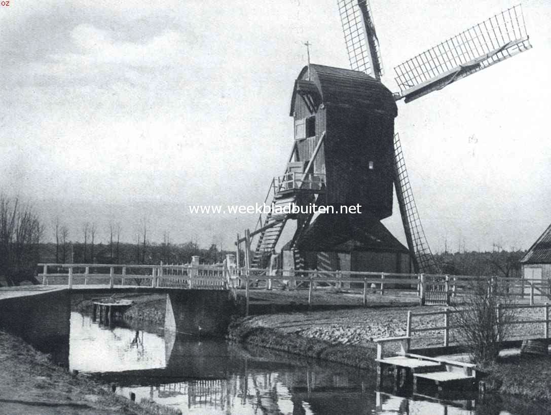 Langs de Langbroeker Wetering. Oude molen