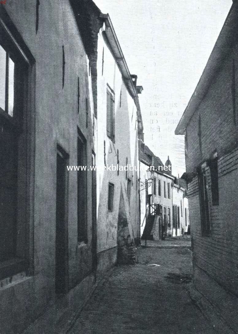 Straatje te Montfoort, het zoogenaamde 