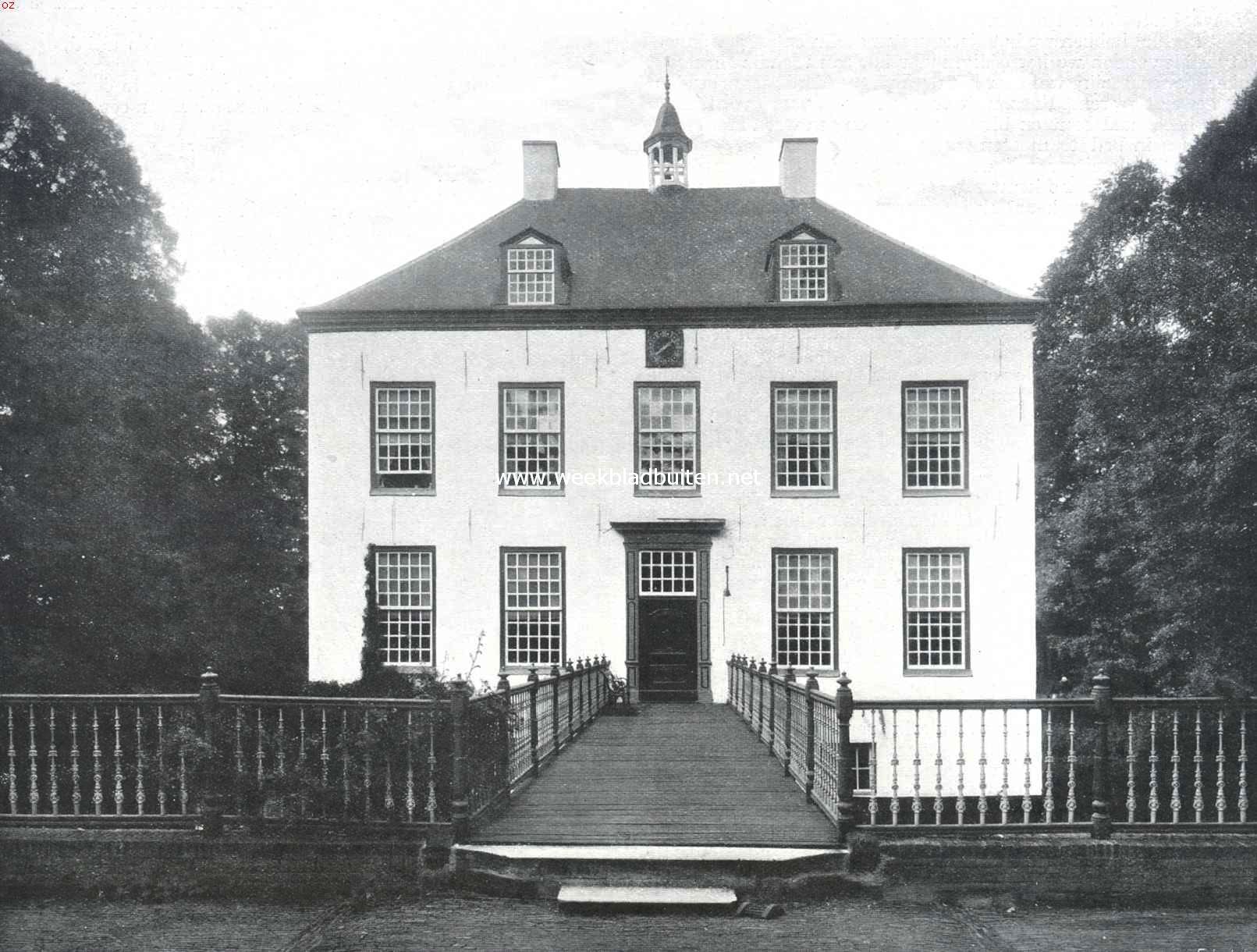 Het kasteel van Loon-op-Zand. Voorzijde