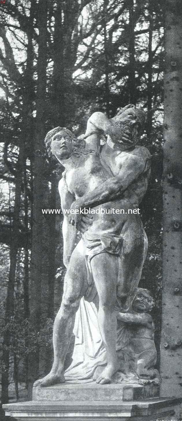 Huize Vogelenzang. Oud tuinbeeld in het park