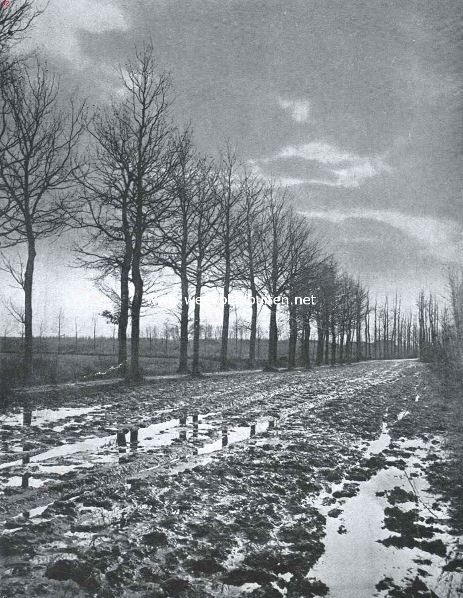 Over regen. Winter 1914-1915. Als de regenlucht breken gaat