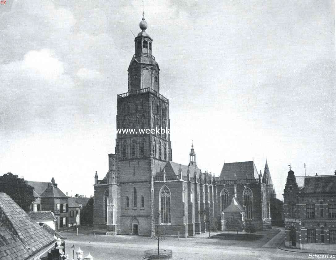 Zutfen, de Sint Walburgskerk