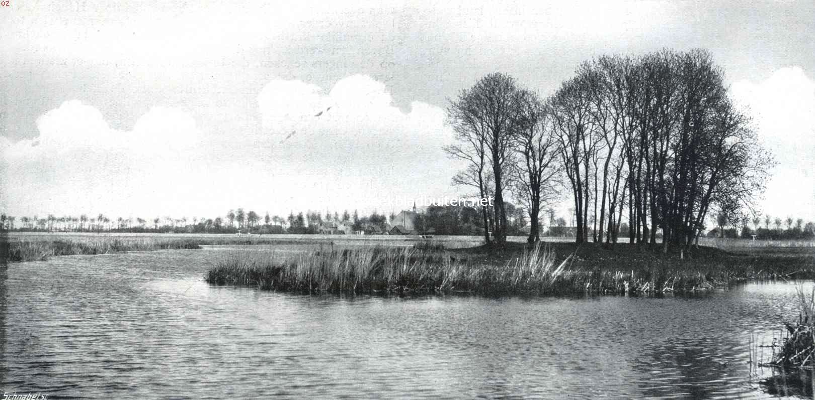 Aan de nieuwe spoorlijn Amsterdam-Aalsmeer. Gezicht op Amstelveen en 
