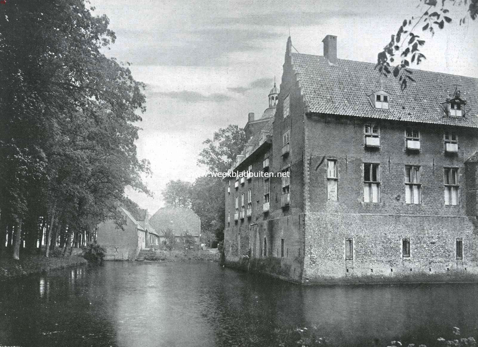 Het kasteel te Dussen. Gezien van het Zuidoosten