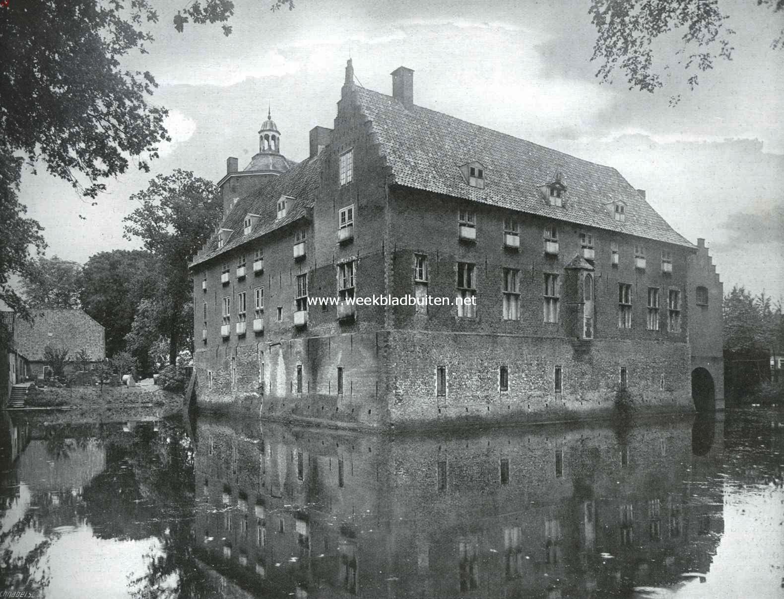 Het kasteel te Dussen. Zuid- en Oostzijde