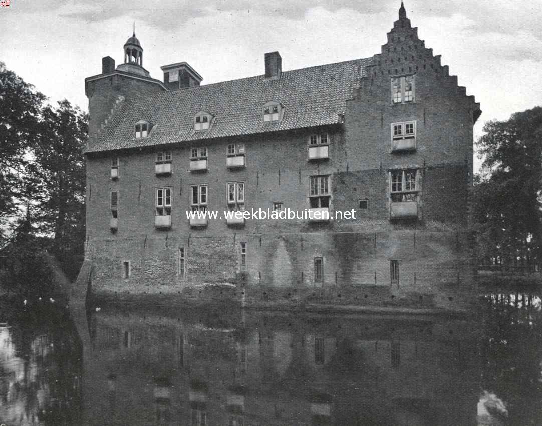 Het kasteel te Dussen. Zuidzijde