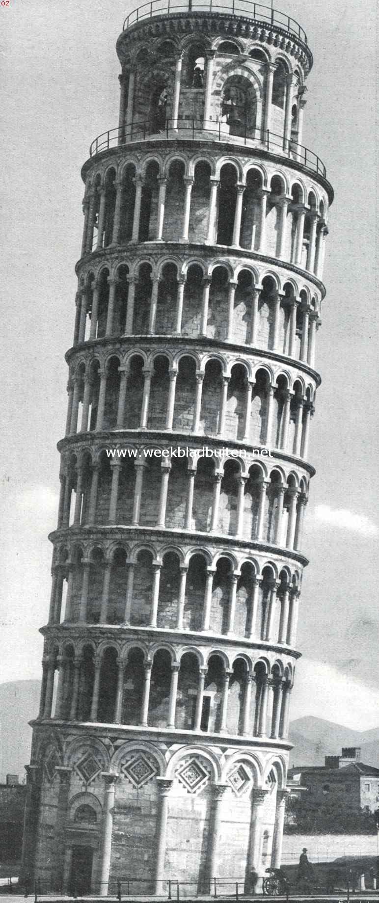 Pisa, de starende. De overhellende Klokketoren