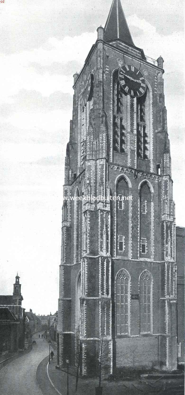 Van Arkel's oude veste. De toren der Groote Kerk te Gorinchem