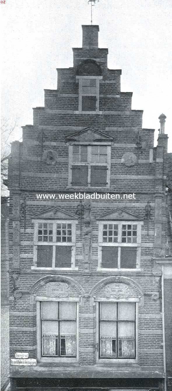 Van Arkel's oude veste. Gevel van het huis 