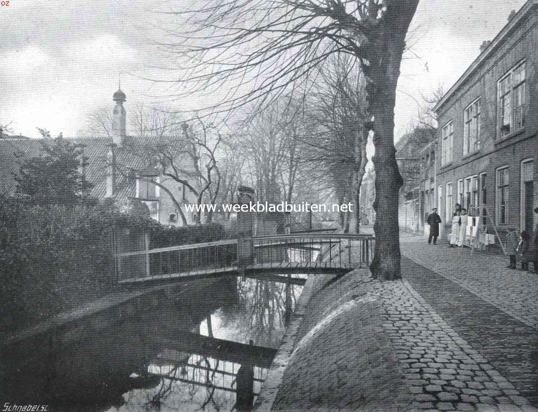 Van Arkel's oude veste. Grachtje bij de Tol-Kazerne te Gorinchem