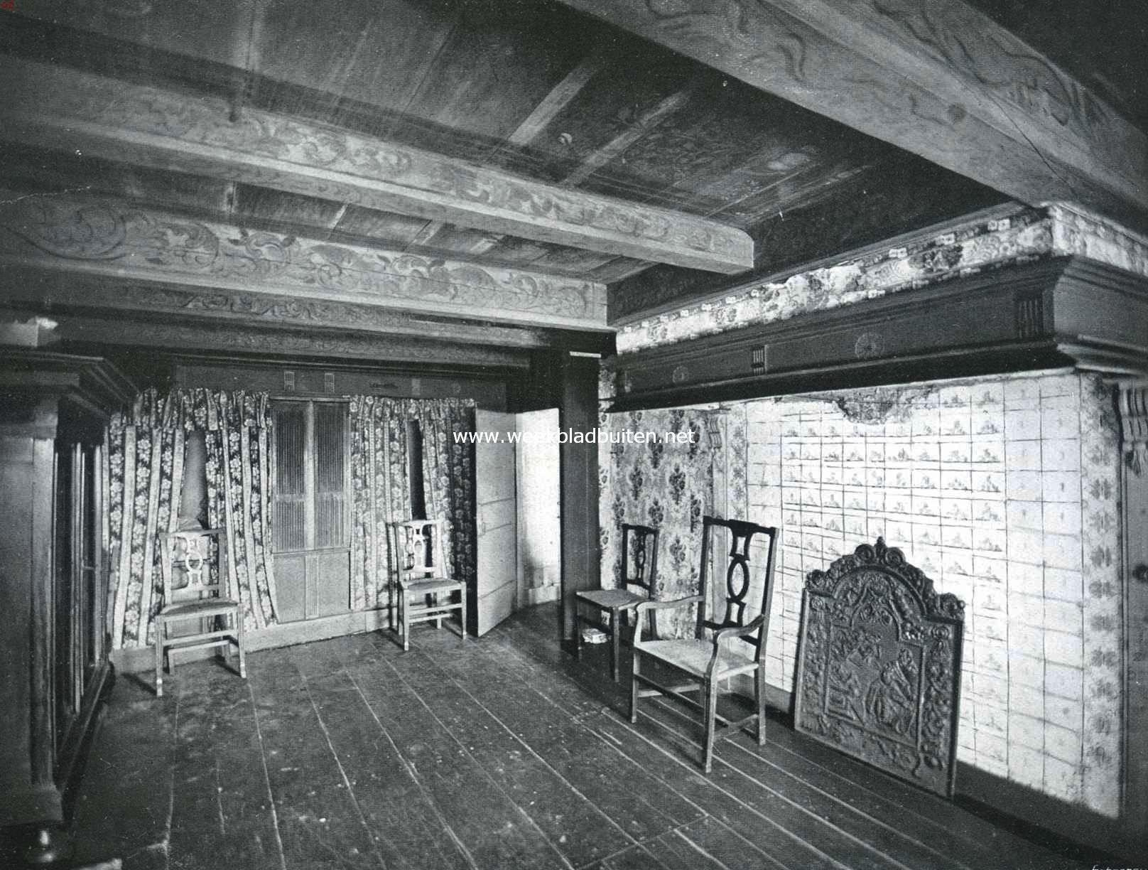 Wanneperveen. De opkamer in het Schultehuis