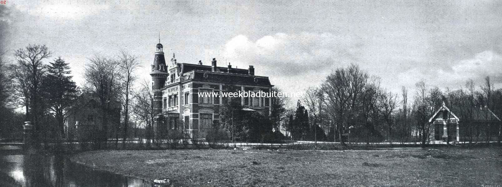 Natuurschoon bij Rotterdam. Gezicht op 