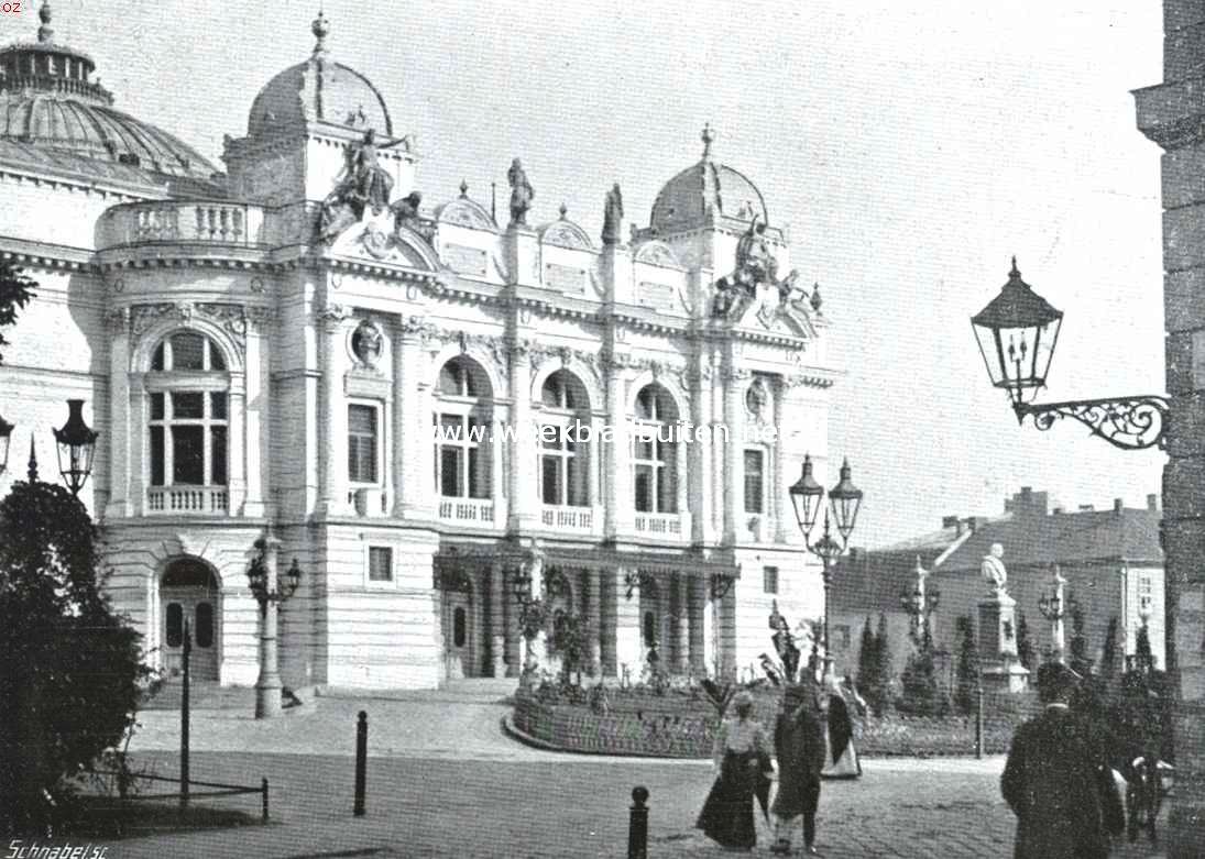 Twee Poolsche koningssteden. De Poolsche schouwburg te Krakau