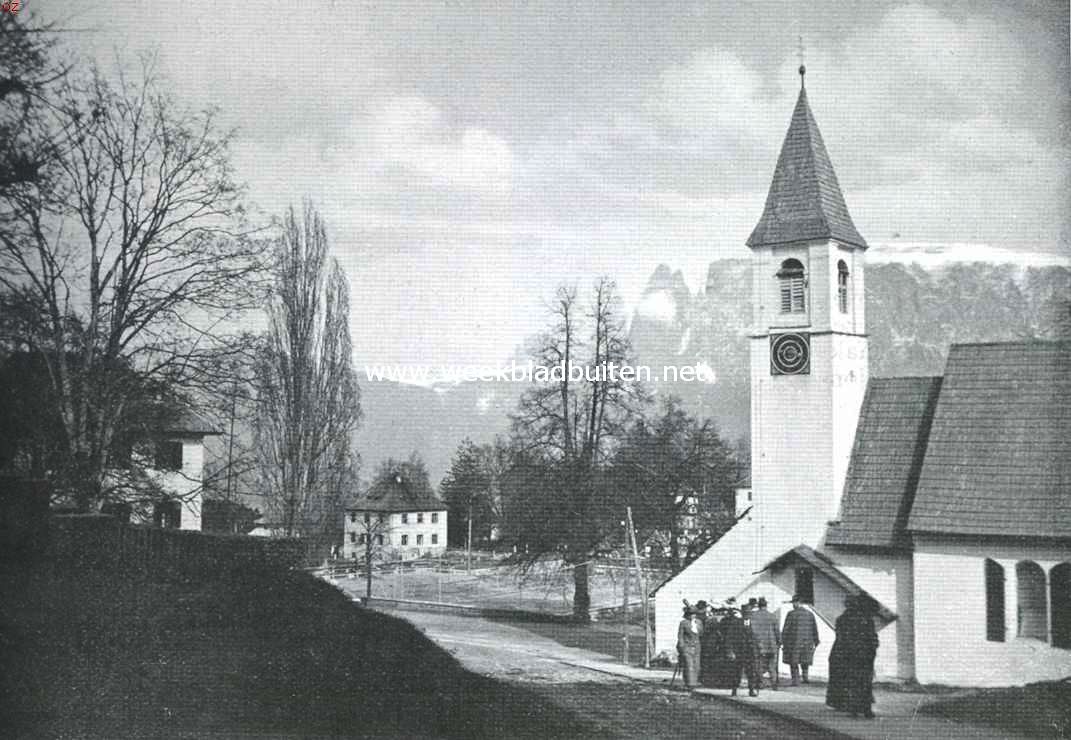 In Zuid Tirol Bozen-Gries. Klobenstein op den 