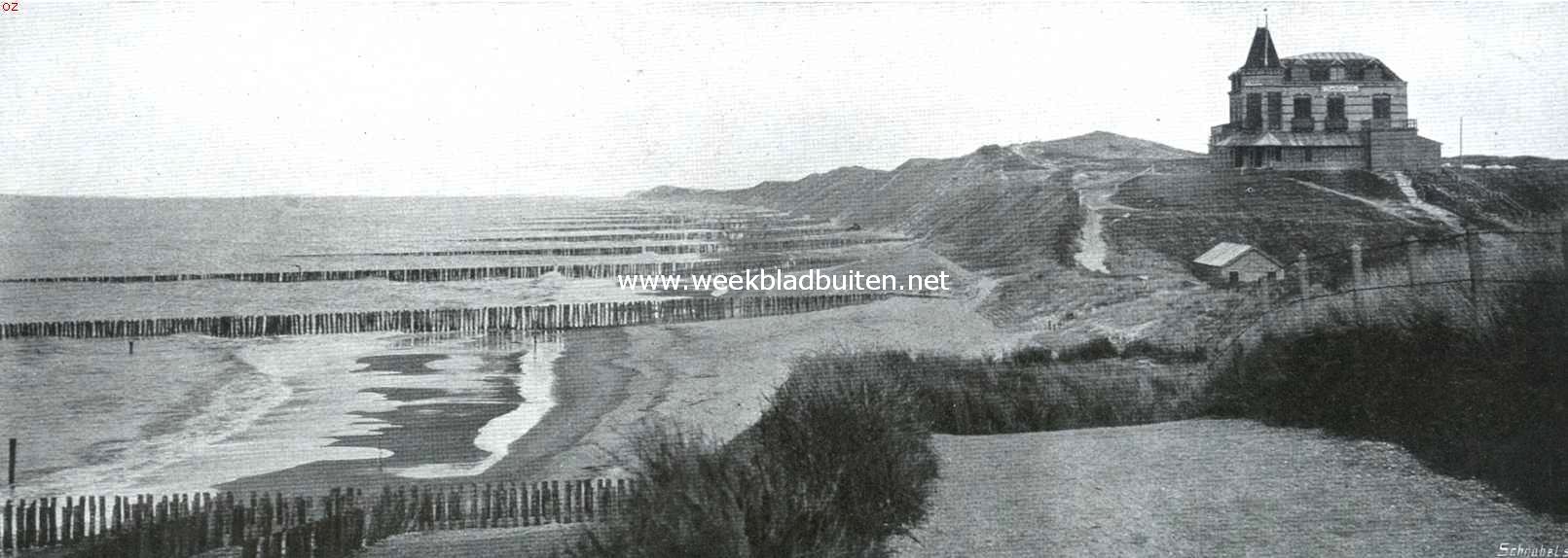 Walchersche kasteelen en buitenplaatsen. Het Walchersche strand bij kasteel Westhove