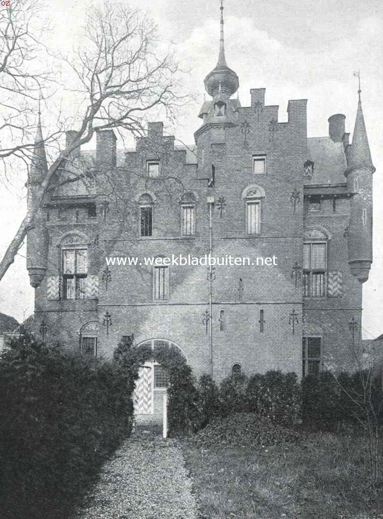 Zalt-Bommel. Het Maarten van Rossum-huis, achterzijde