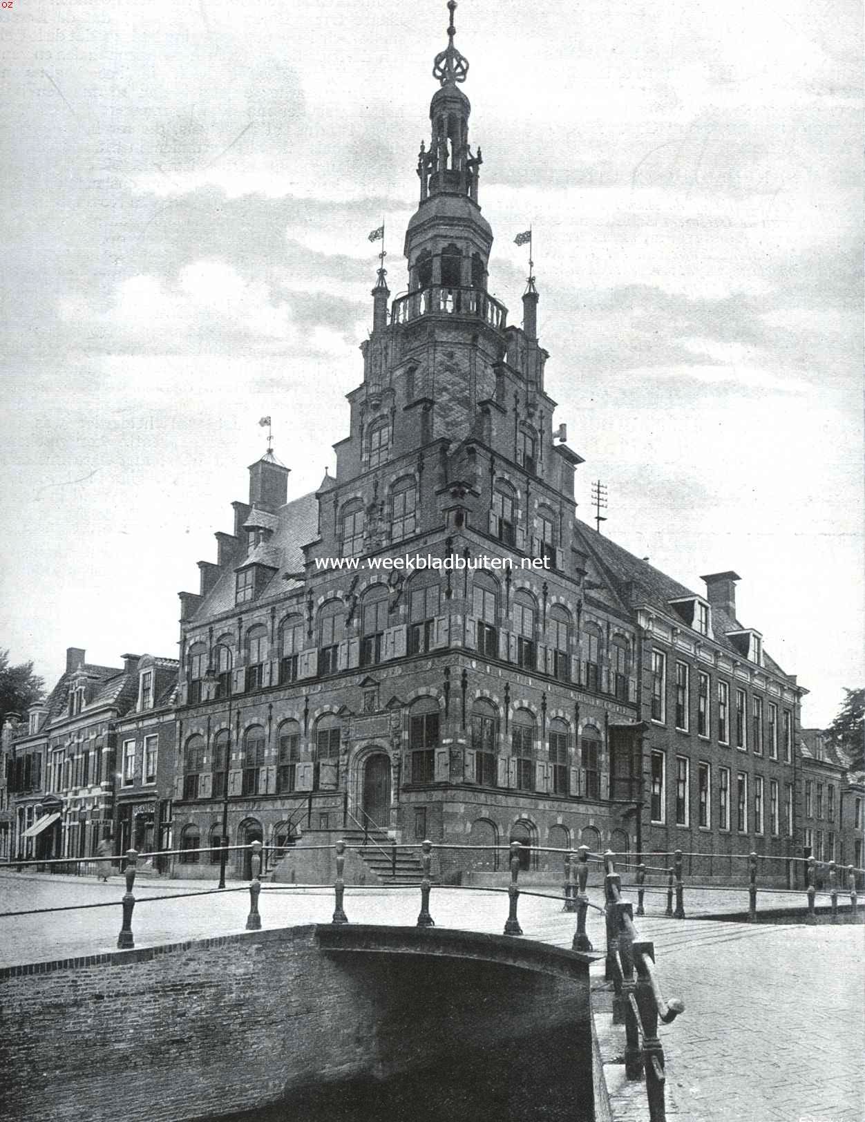 Het stadhuis te Franeker.