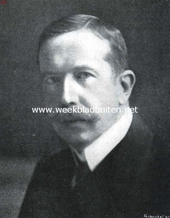 Mr. J.P. graaf van Limburg Stirum. De nieuw benoemde gouverneur-generaal van Nederlandsch -Indi