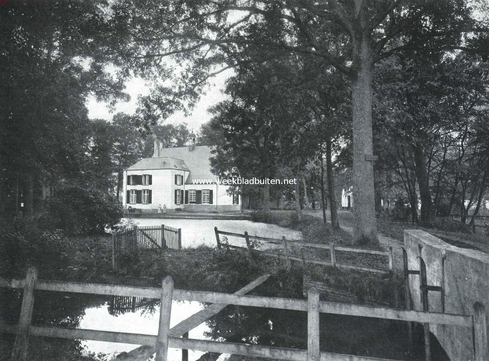 Dreigende verwoesting van een Noord-Brabantsch landgoed. Gezicht op het Huis te Baast bij Oostelbeers