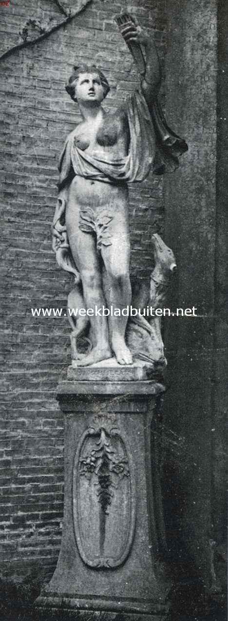 Tuinsierkunst  in de 18de eeuw. Diana