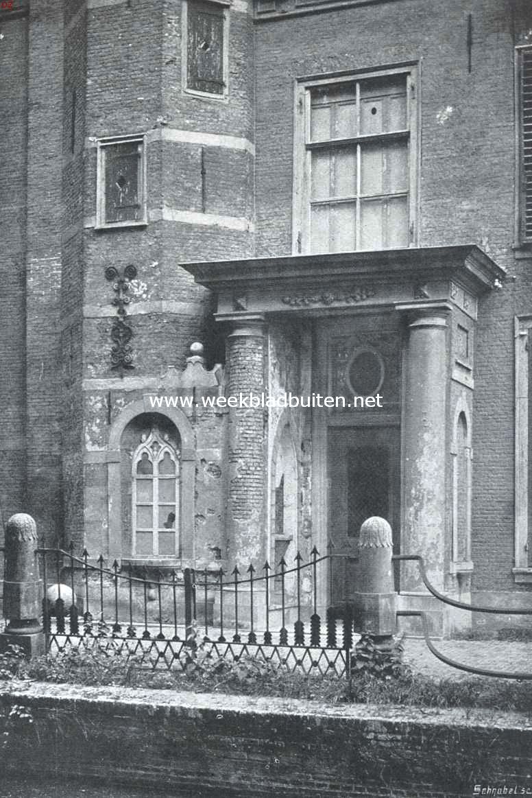 Het Huis te Hoorn. De hoofdingang