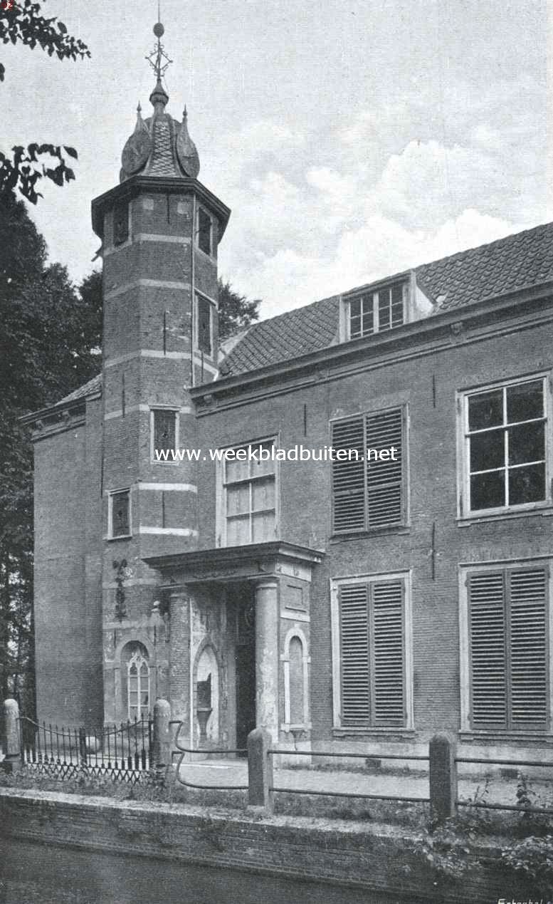 Het Huis te Hoorn. Westelijke gevel met toren