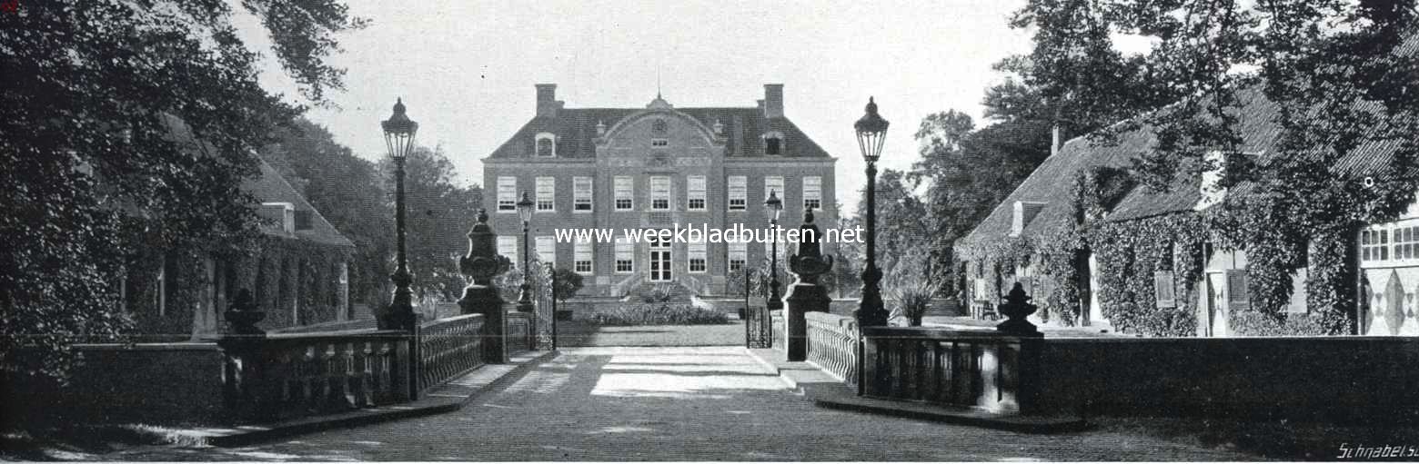 Het Huis Eerde. Het Huis Eerde met voorhof en bijgebouwen