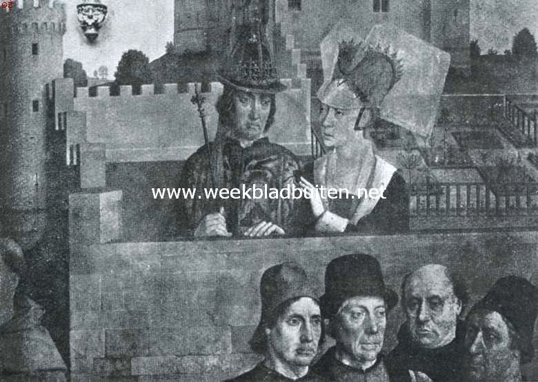 Ontwerp eener moderne schoonheidsleer voor den tuinaanleg. Primitieve tuinaanleg. Naar een gedeelte van een schilderij voorstellende 
