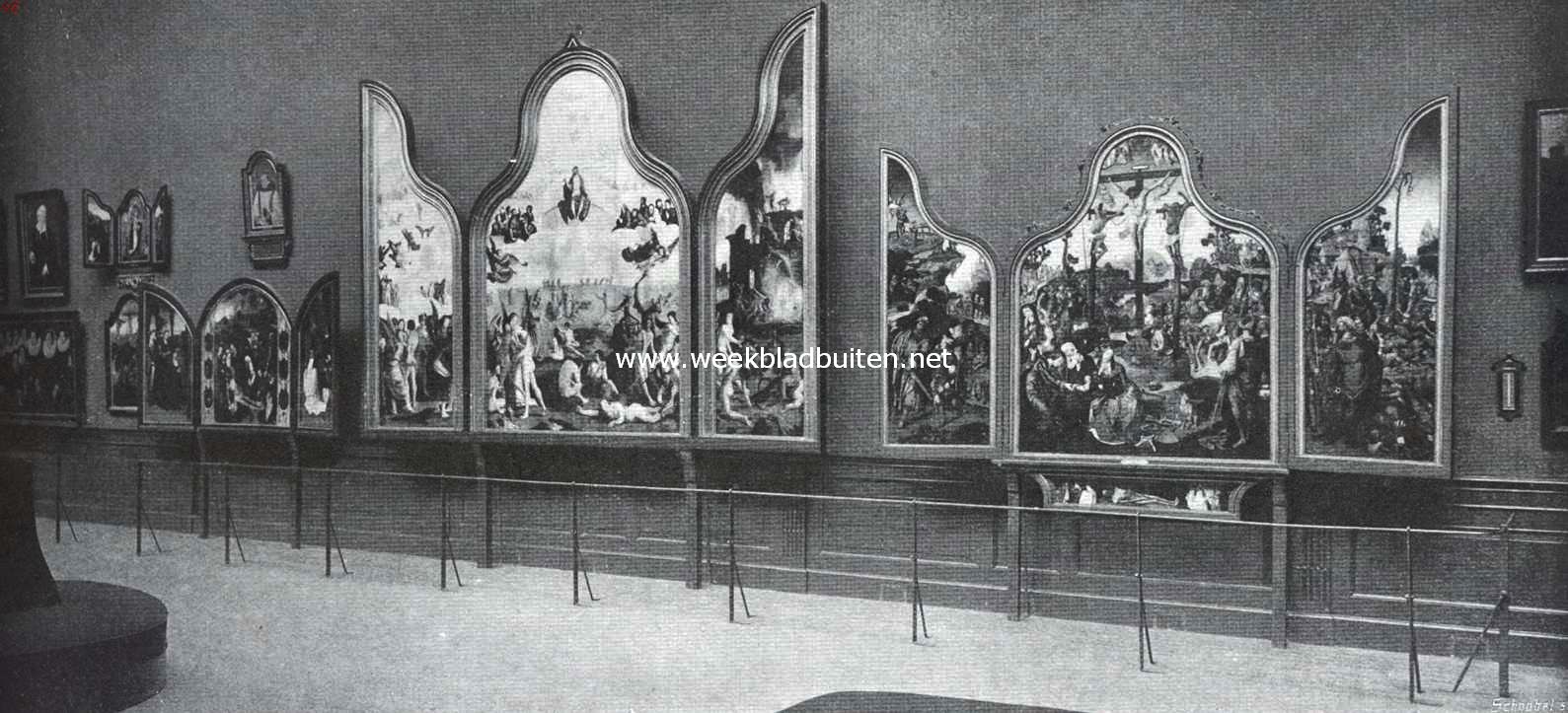 De Lakenhal te Leiden. De altaarstukken in de kunstzaal