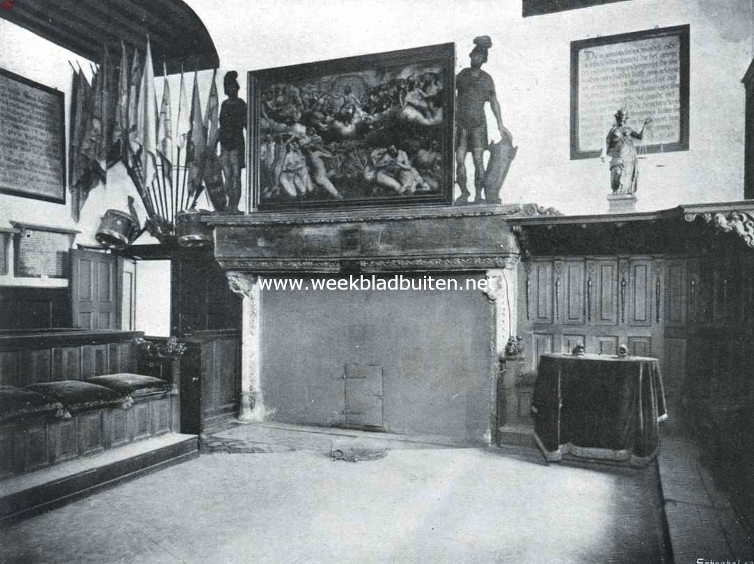 Twee steden van Walcheren. De Vierschaar in het Stadhuis te Middelburg