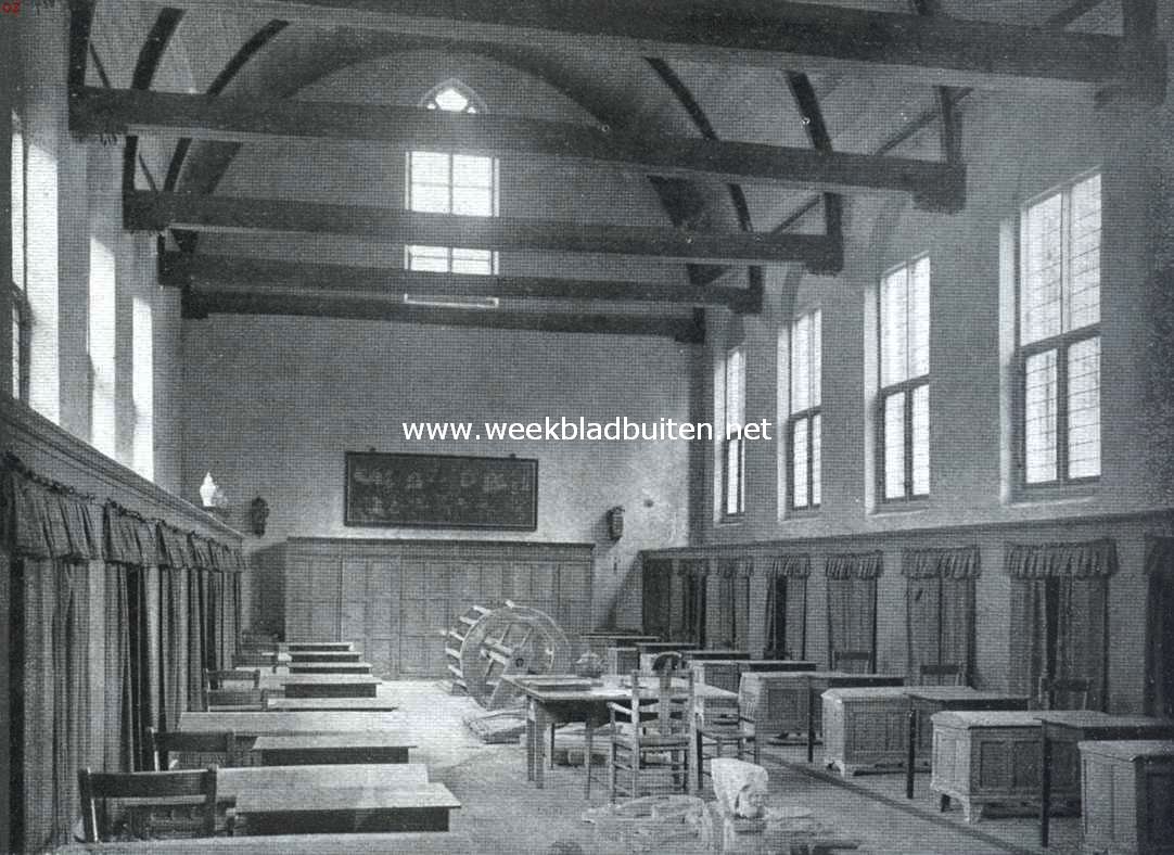 Het Amersfoortsche Gasthuis. Groote Zaal van het St. Pietersgasthuis te Amersfoort