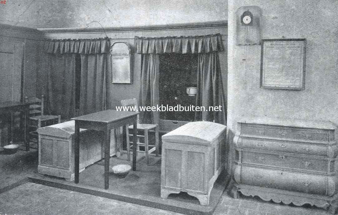 Het Amersfoortsche Gasthuis. Detail der Groote Zaal van het St. Pietersgasthuis