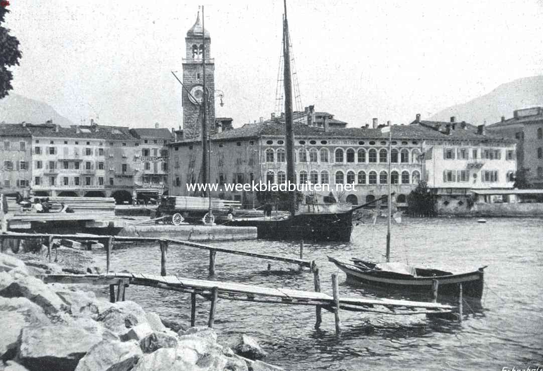 In Zuid-Tirol. De haven van Riva