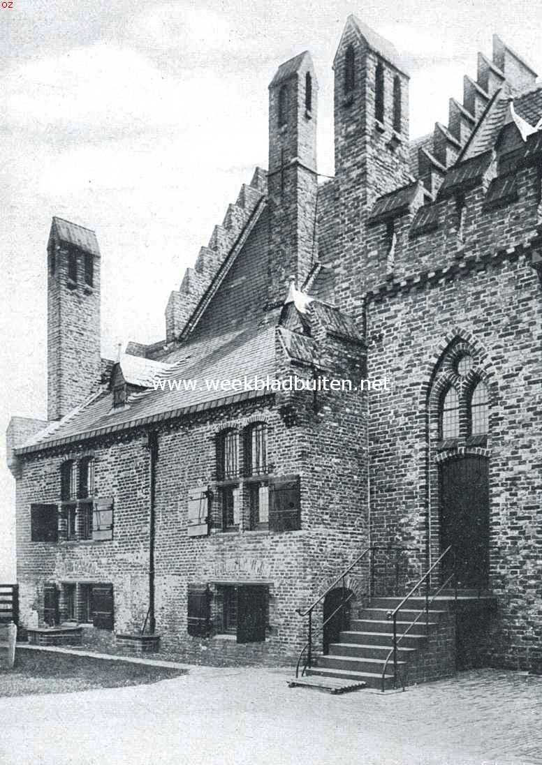 Medemblik de oudste. Het kasteel van Medemblik. De ingang aan de noordzijde