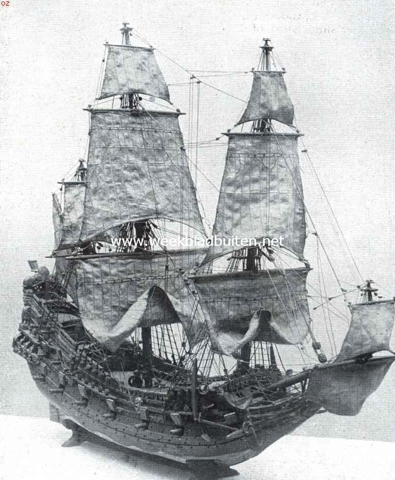 Het kerkschip van Wijk aan Zee. Uit de verzameling van den heer G.C.E. Crone. Aan het Rijksmuseum in bruikleen gegeven