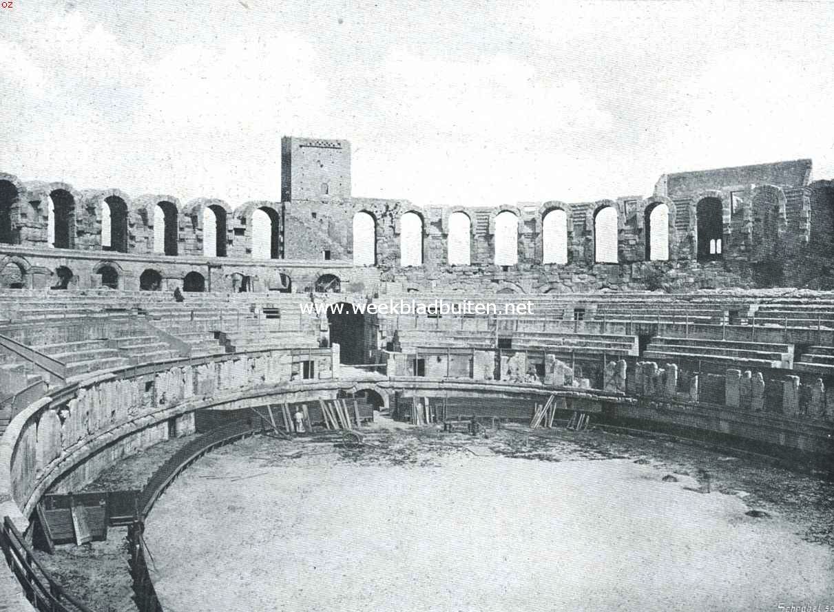 Reisherinneringen uit de Provence en de Languedoc. Het Amphitheater te Arles