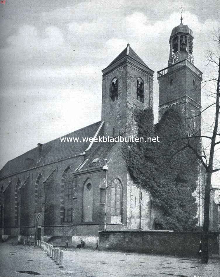 Het klokkenspel. De Nicolai- of Claaskerk te Utrecht