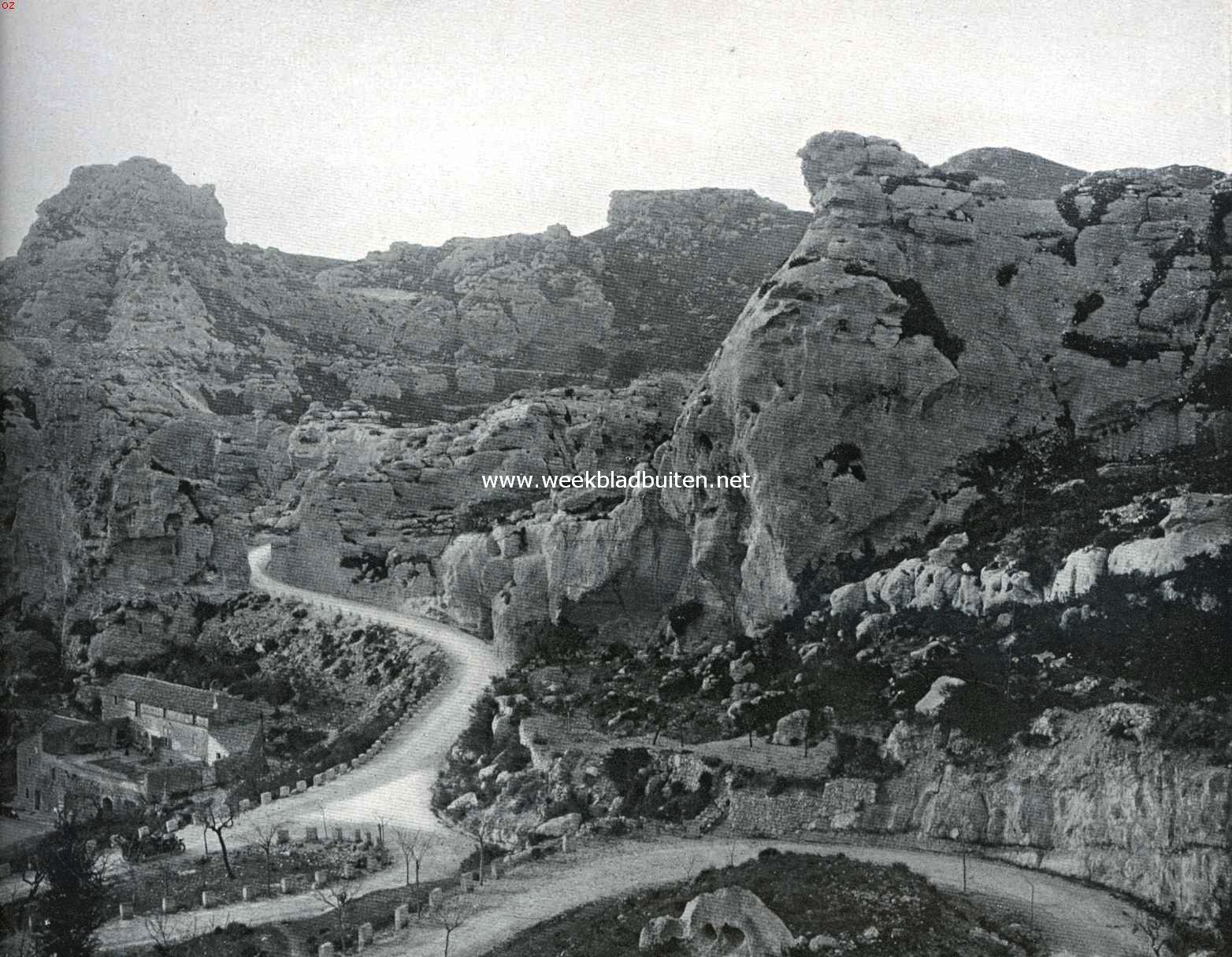 Reisherinneringen uit de Provence en de Languedoc. Les Alpines bij Les Baux