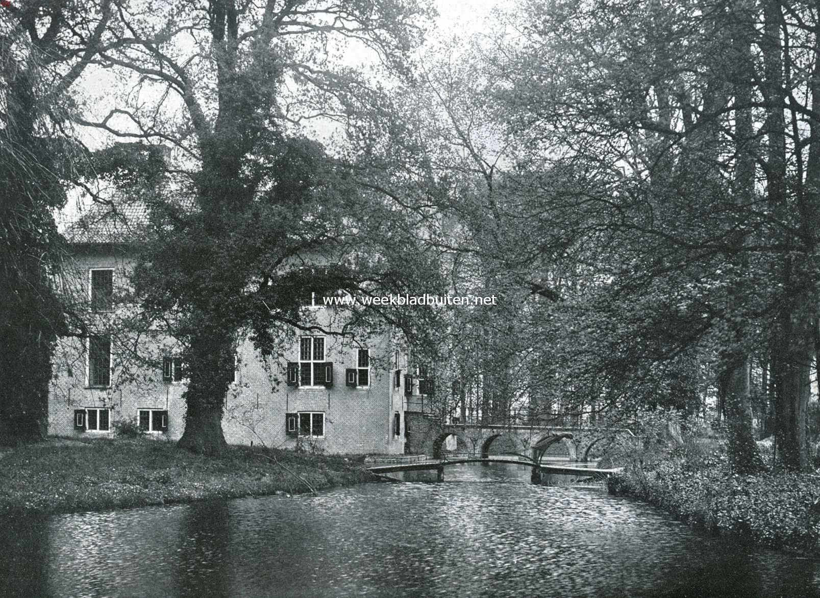 Het Huis te Linschoten. Van ter zijde gezien