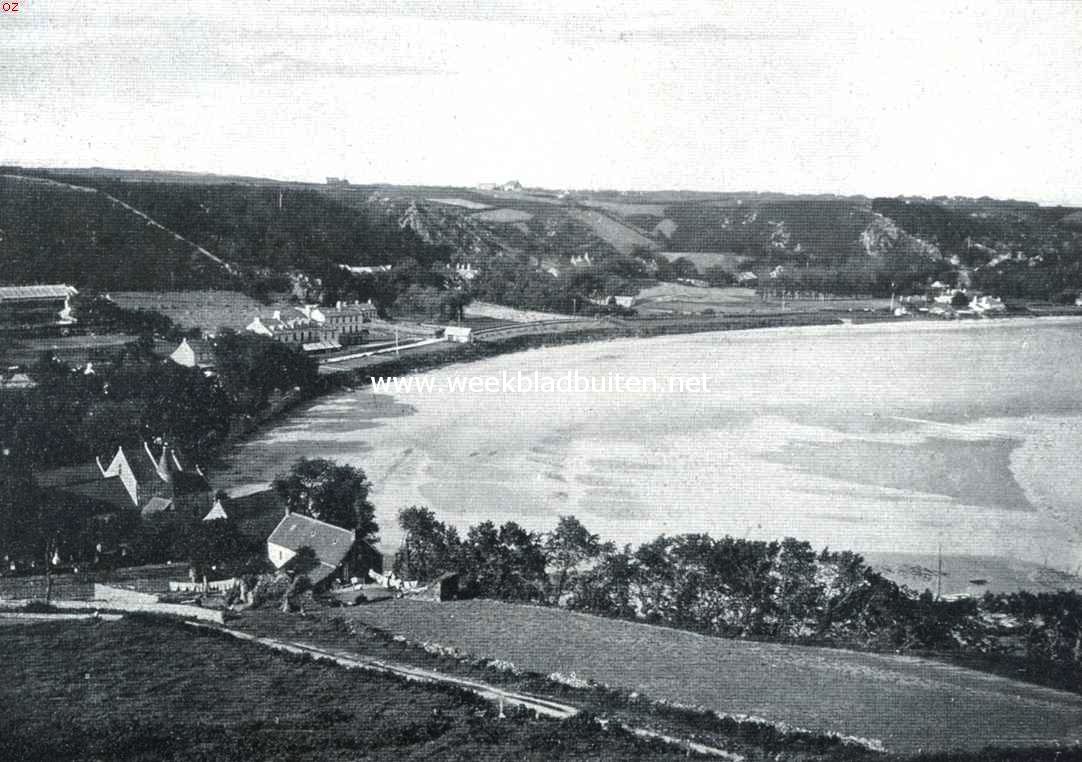 De Kanaaleilanden. Jersey. St. Brelades-baai