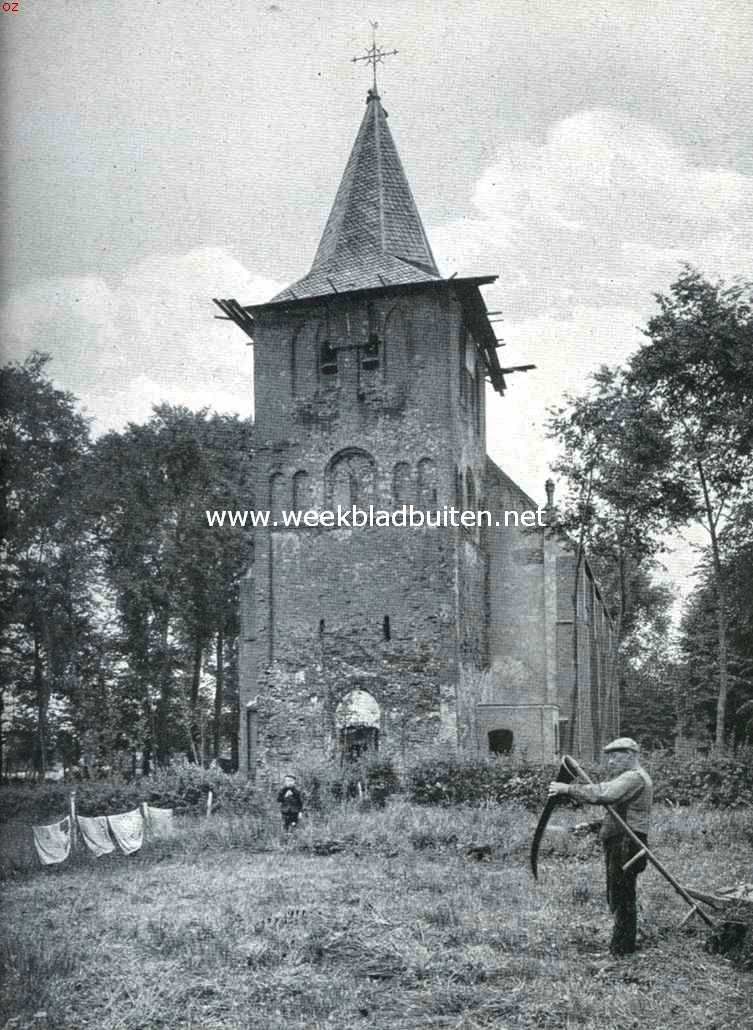 Putten en de Noorder Veluwe. Oude kerktoren bij Garderen
