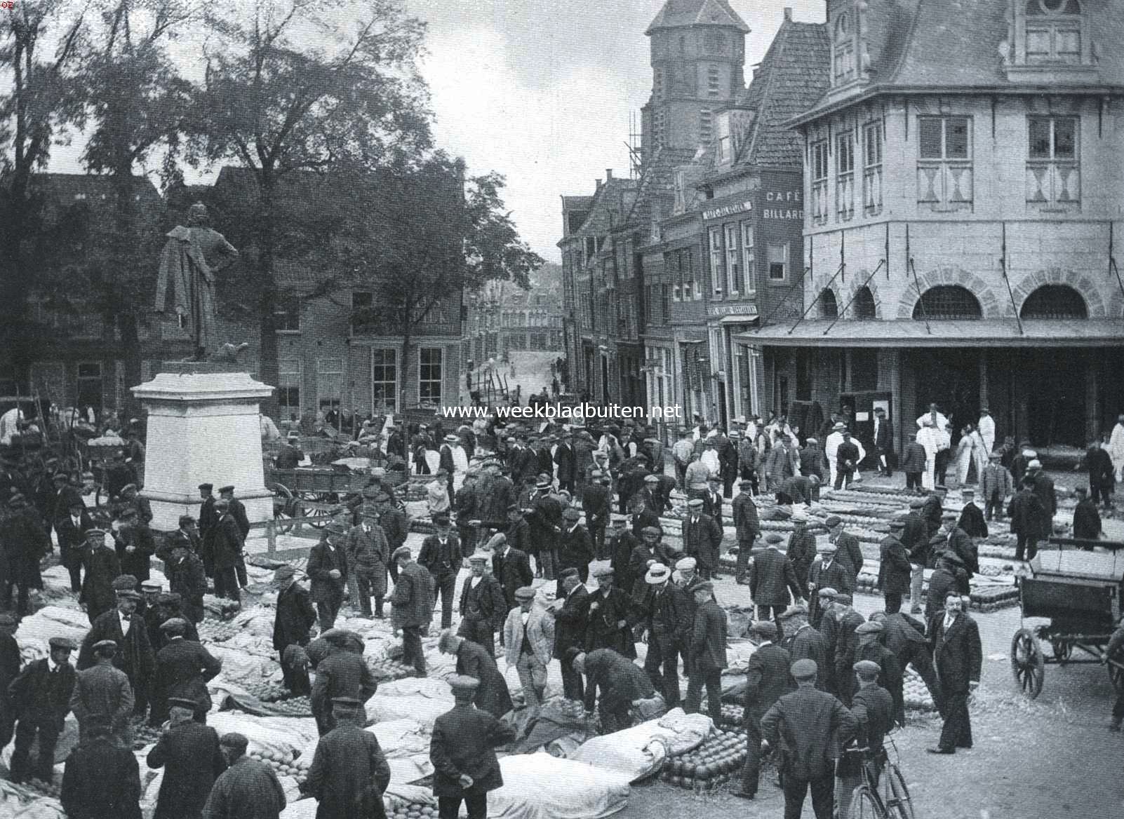 Hoorn, de zeshonderdjarige. Kaasmarkt op de 
