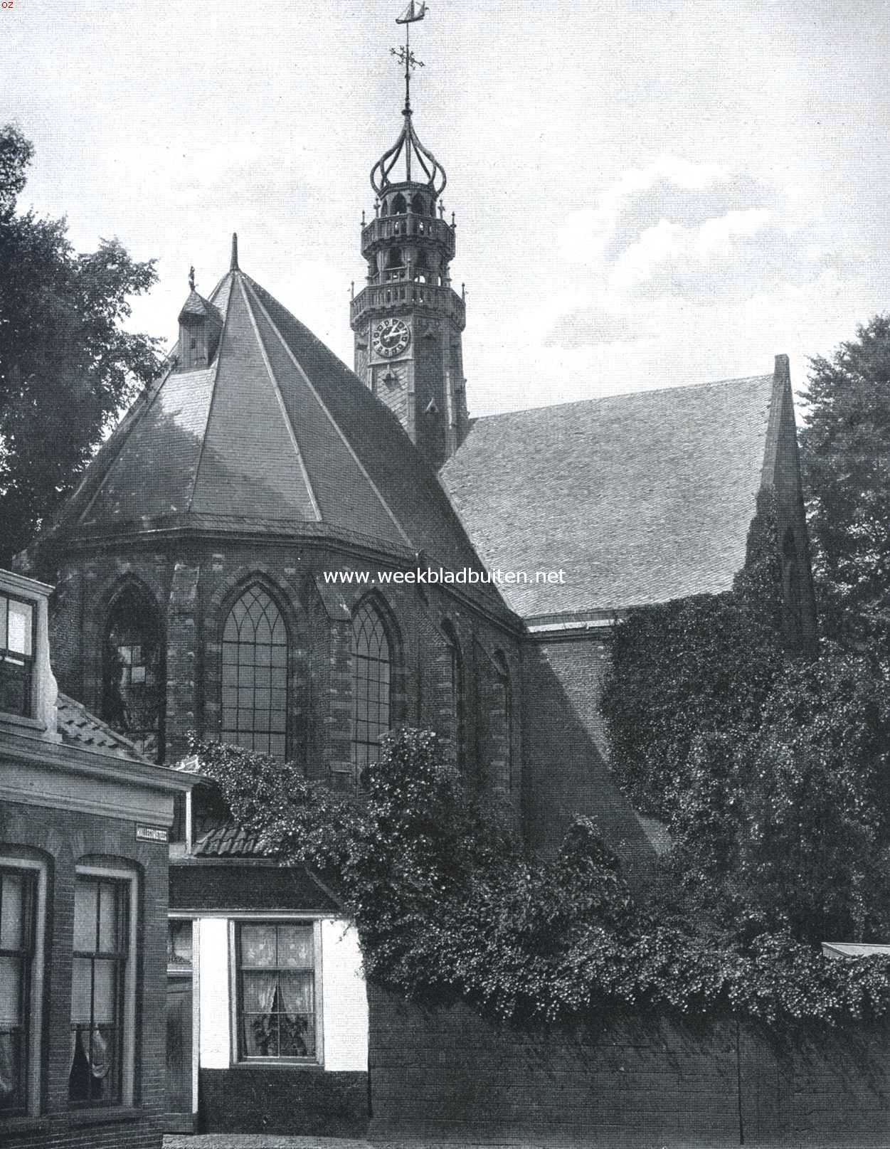 Hoorn, de zeshonderdjarige. Achter de Ooster- of Sint Anthoniuskerk