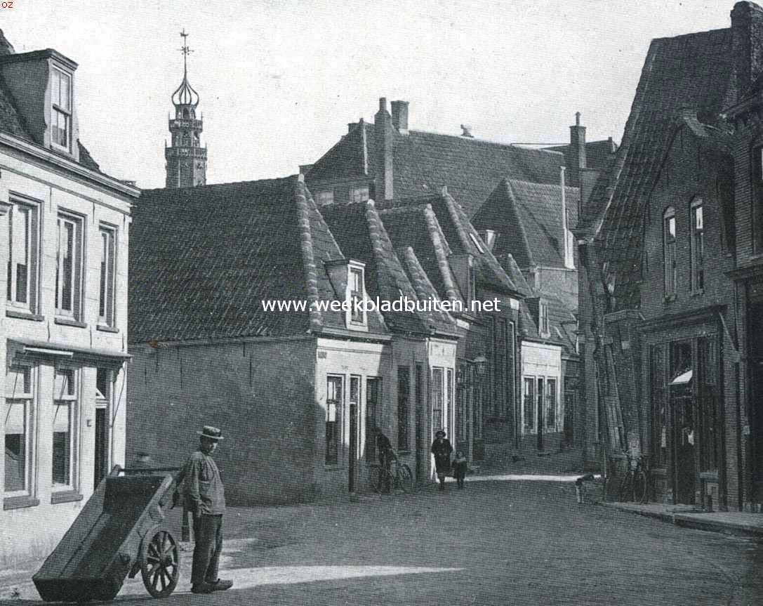 Hoorn, de zeshonderdjarige. Hoekje bij Breestraat en Schoolsteeg