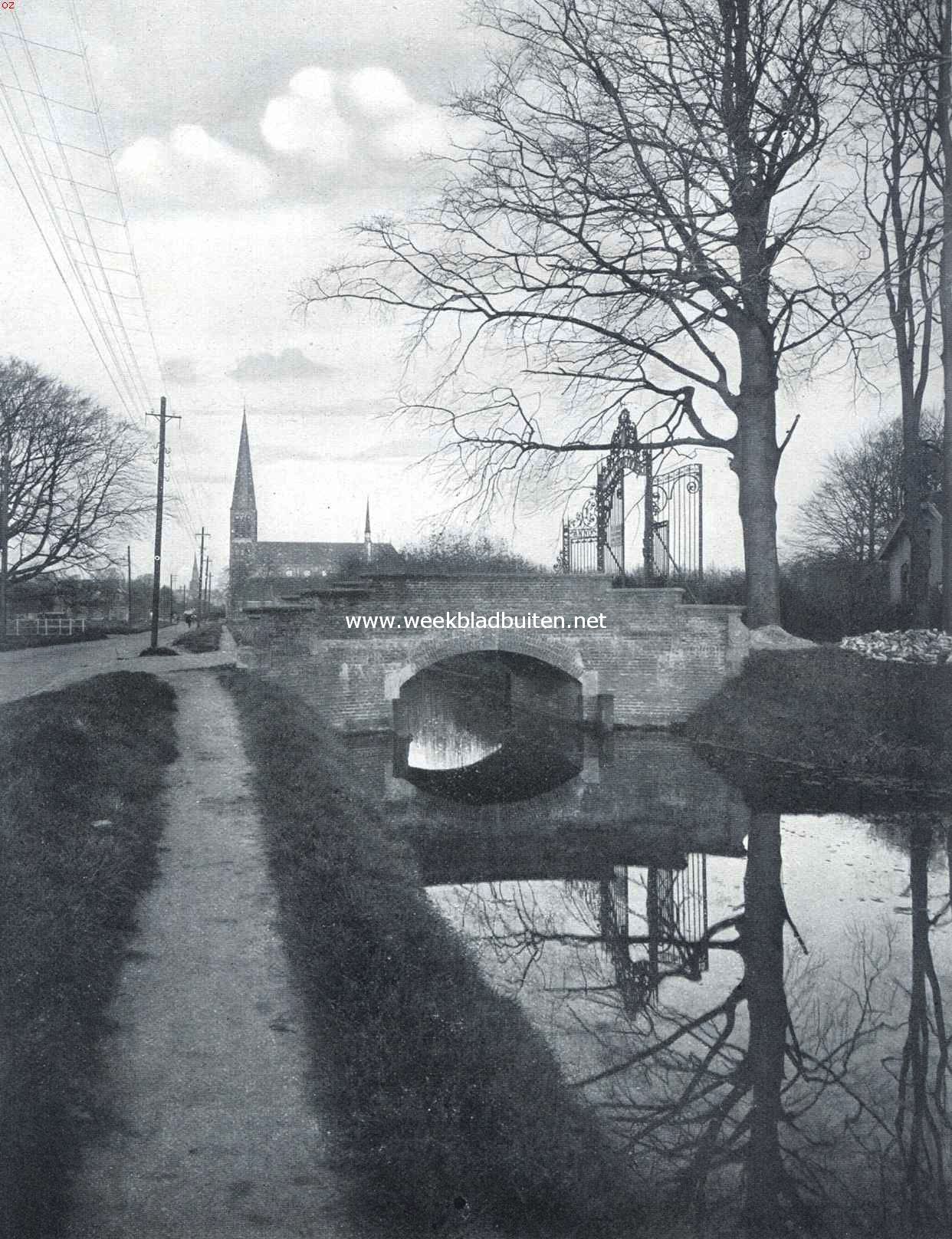 Brug en hek van het voormalig Huis ter Nieuwburg, waar den 30en October 1697 de 