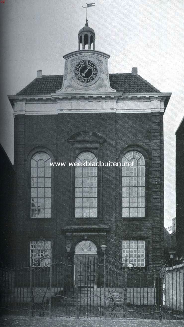 Twee oude Synagogen. De synagoge aan de Boompjes te Rotterdam