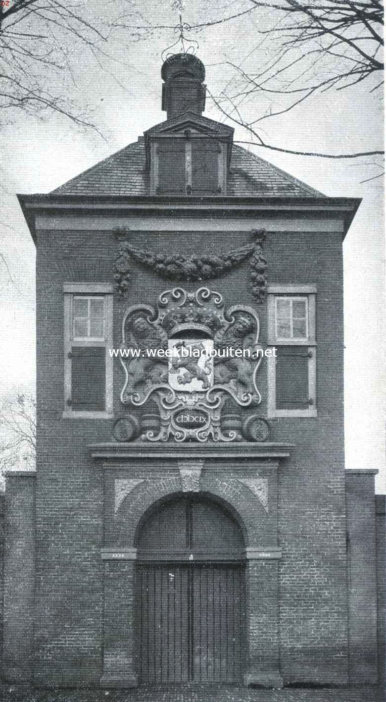 's Lands Kruithuis buiten Delft. Het Poortgebouw