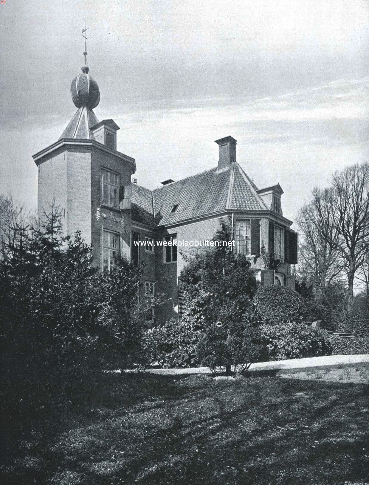 Het Huis Rooswijck bij Beverwijk, gezien van het Zuid-Oosten
