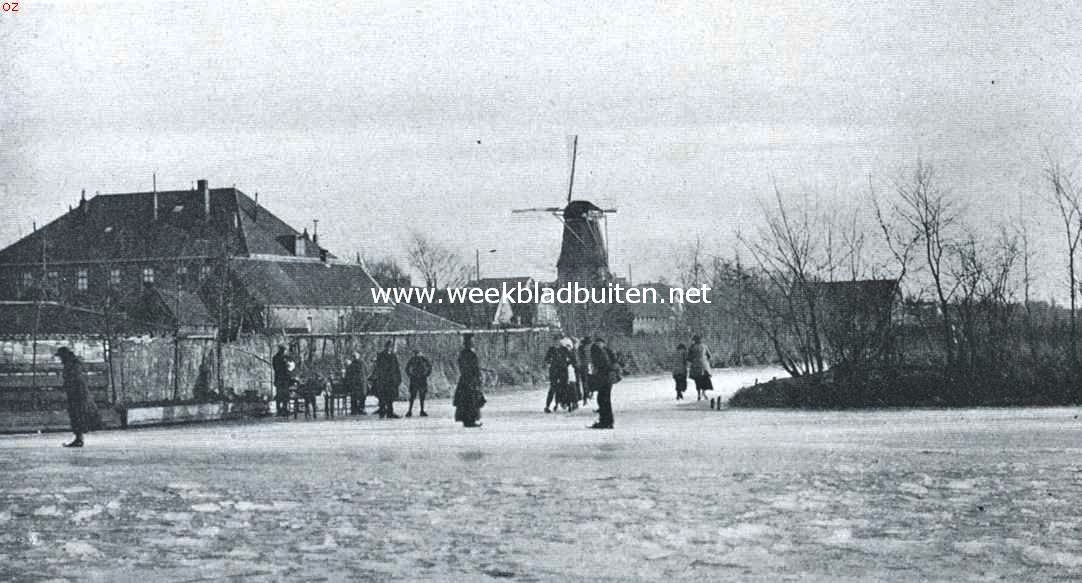 De ijsvreugde bij den Westeinder-plas te Aalsmeer