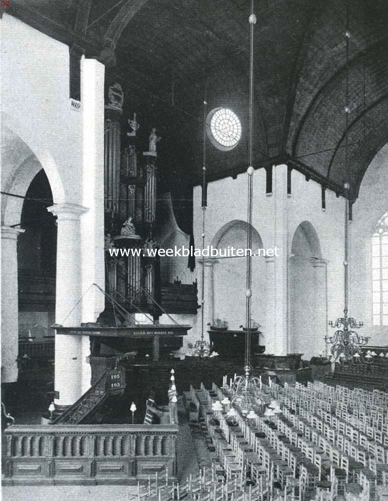 Hervormde Renaissancekerken in Nederland, als zelfstandig bouwwerk gesticht. In de Hervormde kerk te Maassluis